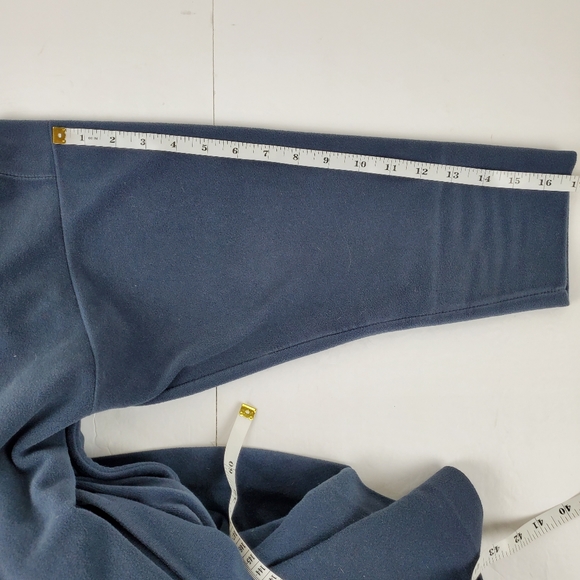 Vanity Fair vintage gray plush long robe MP - Picture 6 of 6
